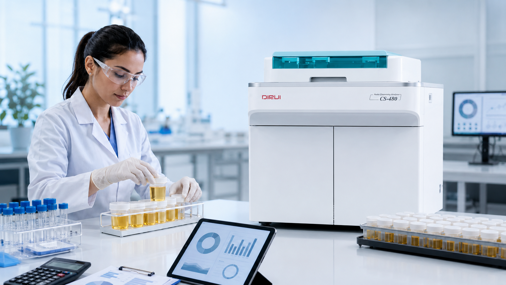 Analisador de química clínica